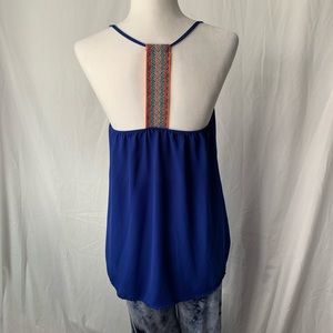 Embroidered Racerback Tank